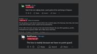 Fans comment on Dantas's shooting slump.